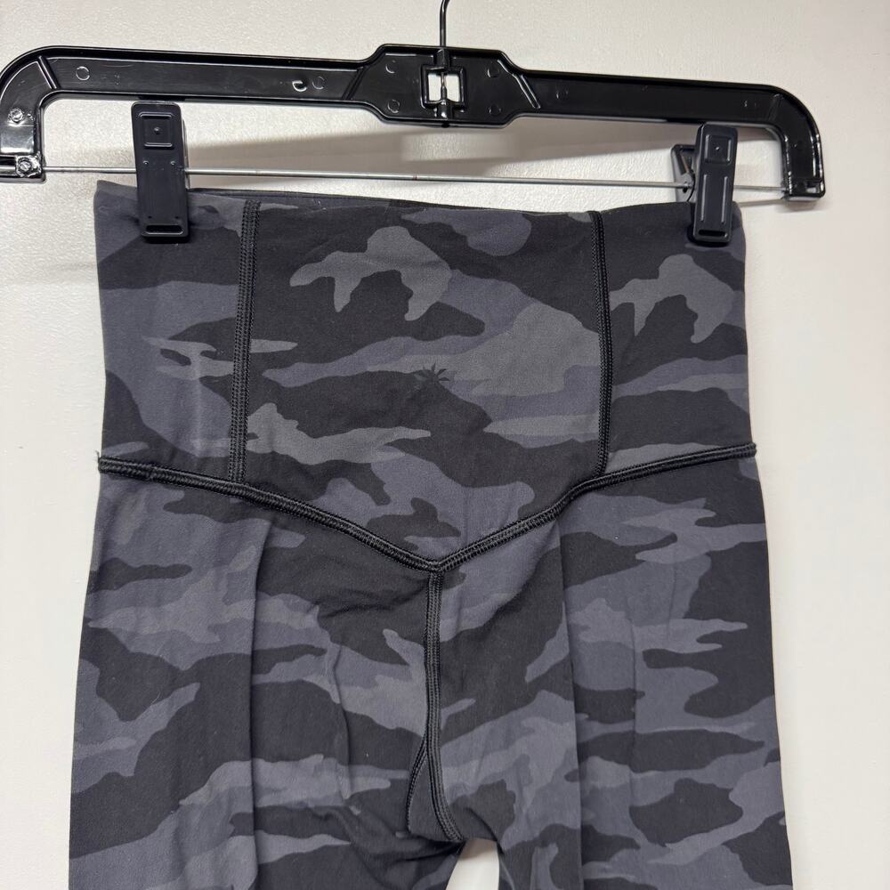 Athleta Womens Elation 7/8 Tight Camo Printed Black Gray Size XXS Leggings - Picture 4 of 12